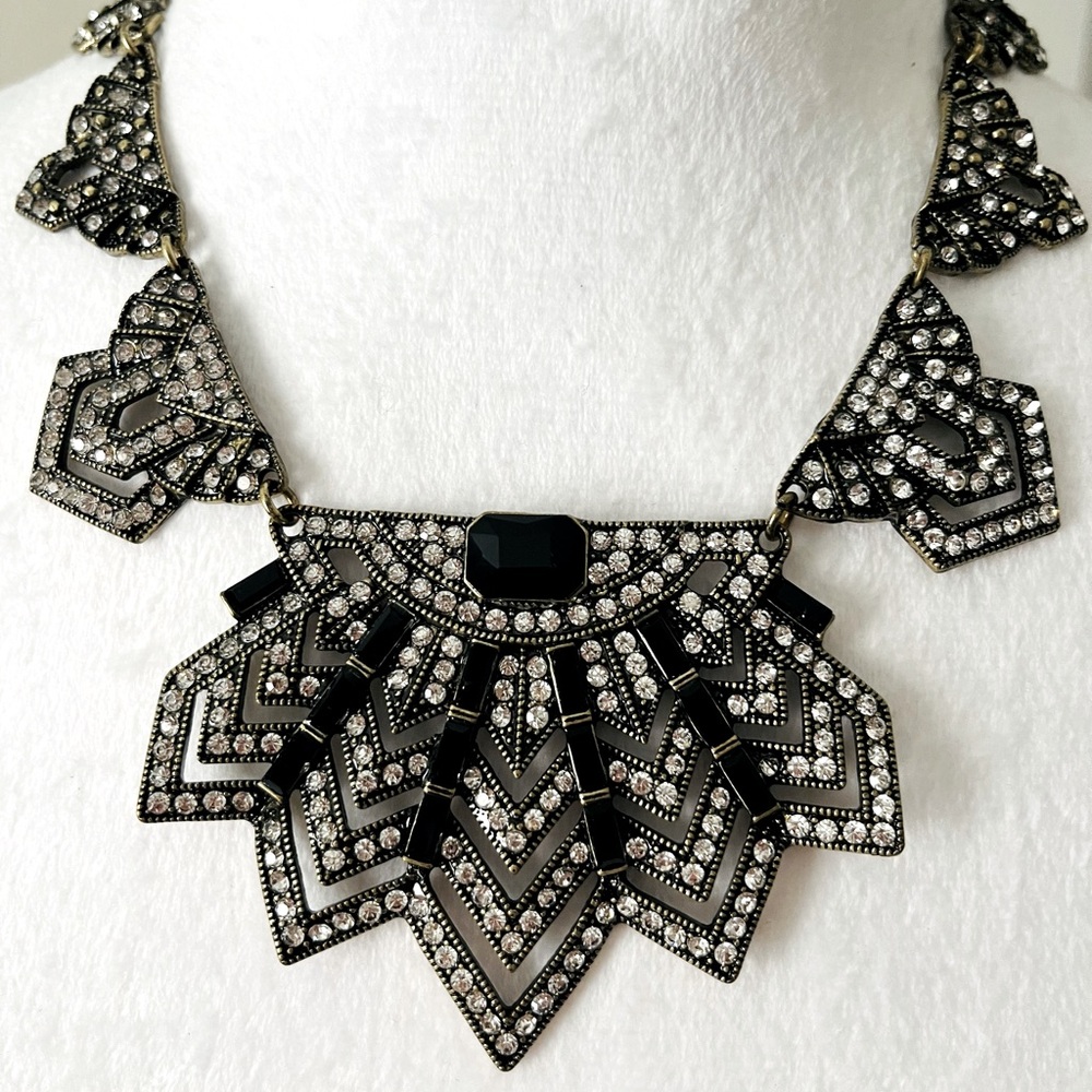 Stunning Aztec Statement Necklace - image 3